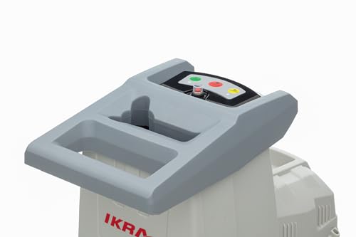 IKRA 81002880 Elektro Gartenhäcksler Walzenhäcksler ILH 3000 A, leise robust wartungsarm, Starke 3.000 Watt, Aststärke bis 44mm, 230 V