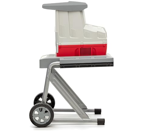 IKRA 81002880 Elektro Gartenhäcksler Walzenhäcksler ILH 3000 A, leise robust wartungsarm, Starke 3.000 Watt, Aststärke bis 44mm, 230 V