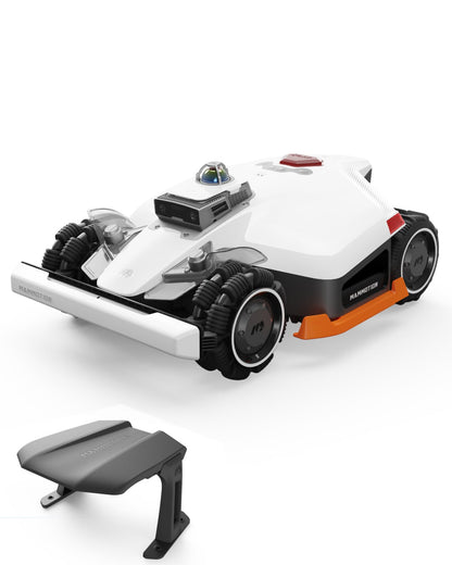 MAMMOTION LUBA 3 AWD Mähroboter 3000 m² inkl. Garage – Ohne Begrenzungskabel, LiDAR+NetRTK, 80% Steigung