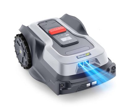 RoboUP T1200Pro Mähroboter 1200 m² (2025) – Ride-On Edge, KI-Hinderniserkennung