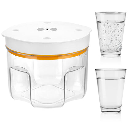 QWORK® Vakuumkammer 95 kPa zur Harzblasen-Entfernung – bis 2000 ml – leise <60 dB – in 10 Min. fertig