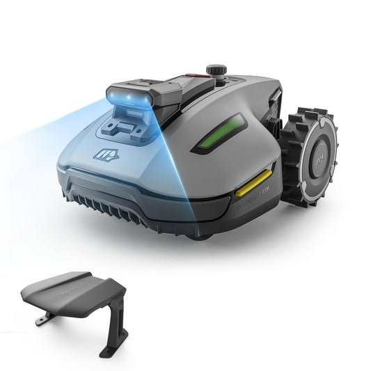 MAMMOTION YUKA mini 2 Mähroboter 500 m² inkl. Garage – Ohne Begrenzungskabel, 3-Kamera-Vision