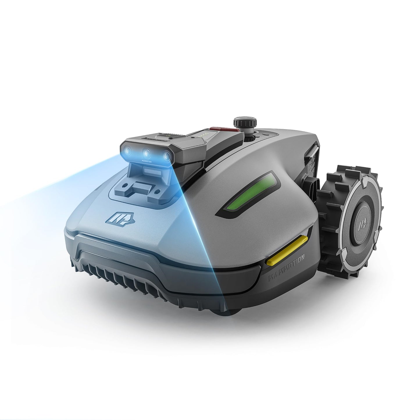 MAMMOTION YUKA mini 2 Mähroboter 500 m² – Ohne Begrenzungskabel, 3-Kamera-Vision