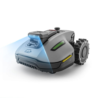 MAMMOTION YUKA mini 2 Mähroboter 500 m² – Ohne Begrenzungskabel, 3-Kamera-Vision