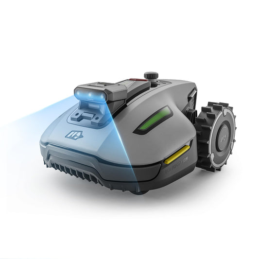 MAMMOTION YUKA mini 2 Mähroboter 500 m² – Ohne Begrenzungskabel, 3-Kamera-Vision