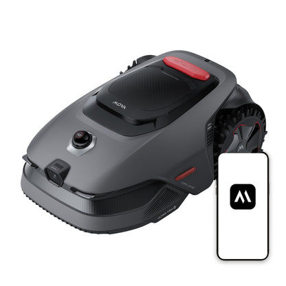 MOVA LiDAX Ultra 800 Mähroboter 800 m² – Ohne Begrenzungskabel, 3D LiDAR+Vision, 5 cm Kantenschnitt