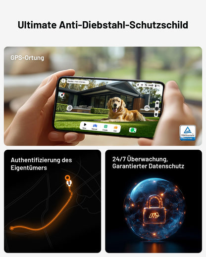 MAMMOTION YUKA 2000 Mähroboter 2400 m² – Ohne Begrenzungskabel, NetRTK+Vision, 50% Steigung