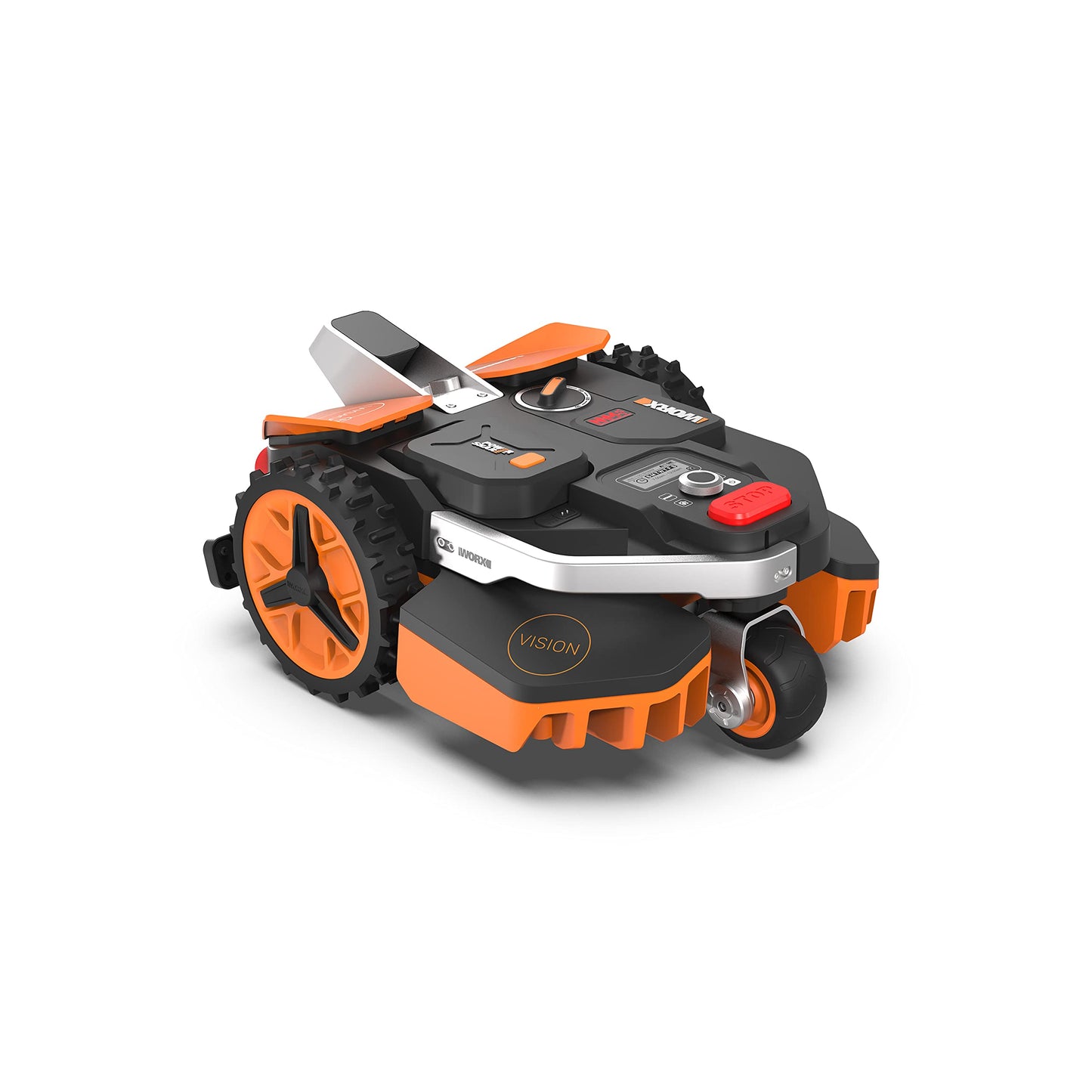 WORX Landroid Vision M550 WR205E Mähroboter 550 m² – Ohne Begrenzungskabel, KI-Hindernisvermeidung