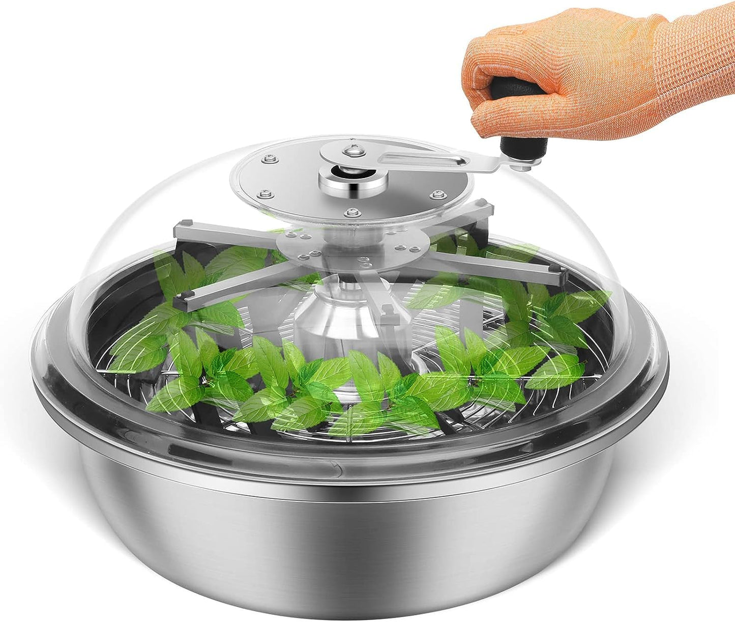 Green Grass Growers 41 cm Blattschüssel-Trimmer – für Blätter, Knospen, Wurzeln – scharf wie 30 Scheren – Hydroponik & Garten