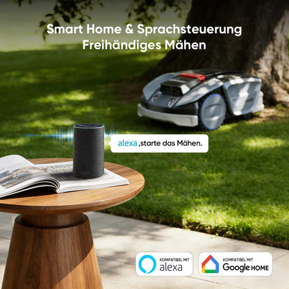 Sunseeker S3 Mähroboter 800 m² – Ohne Begrenzungskabel, RTK+Vision, App