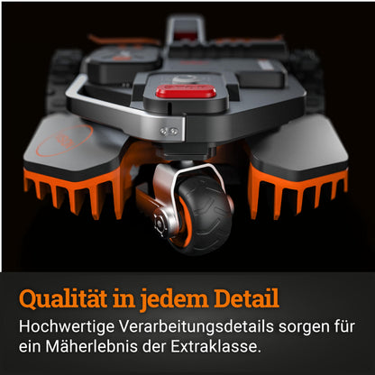 WORX Landroid Vision M550 WR205E Mähroboter 550 m² – Ohne Begrenzungskabel, KI-Hindernisvermeidung