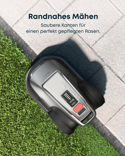 eufy E18 Mähroboter 1200 m² – Ohne Begrenzungskabel, TrueVision, Präzisionsrandschnitt