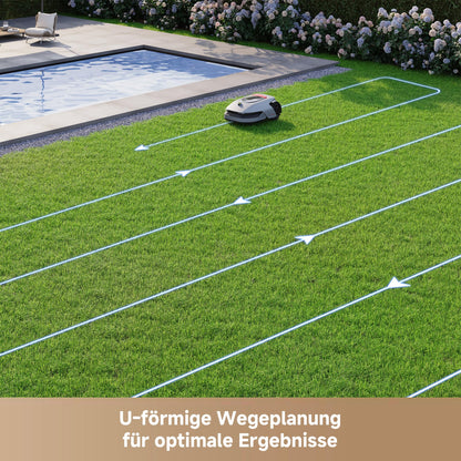 Dreame A1 Pro Mähroboter 2000 m² – Ohne Begrenzungskabel, 3D LiDAR, OmniSense